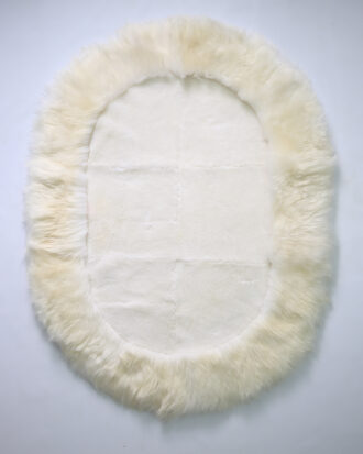 Oval Sheepskin Rug