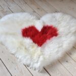 Heart Shaped Rug (Two-tone)
